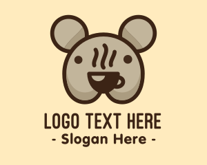 Hot Chocolate - Koala Bear Australian Coffee logo design