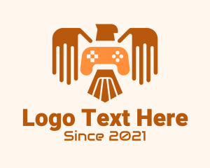 Xbox - Eagle Game Streaming logo design