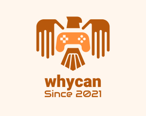 Video Game - Eagle Game Streaming logo design