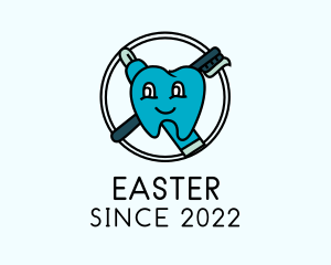 Healthcare - Pediatric Dental Care Emblem logo design
