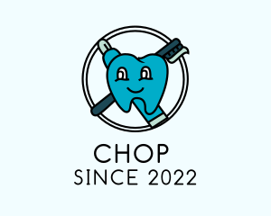 Dental - Pediatric Dental Care Emblem logo design