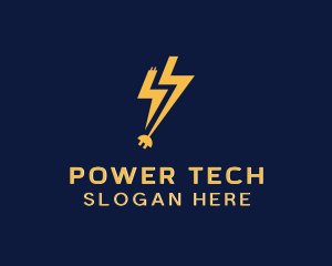 Electrical - Electrical Lightning Socket logo design