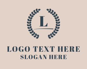 Education - Educational Wreath Letter logo design