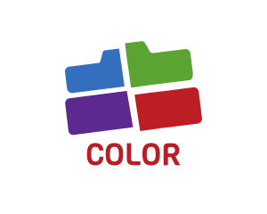 Colorful Camera Photographer logo design