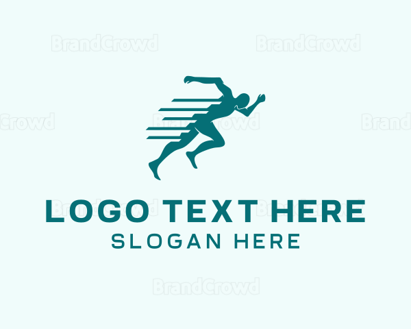 Marathon Sprint Run Logo