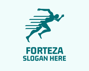 Fitness Sprint Run logo design