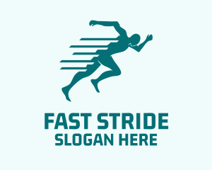Running - Fitness Sprint Run logo design