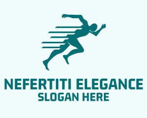 Marathon Sprint Run logo design