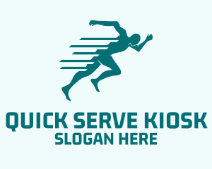 Marathon Sprint Run logo design