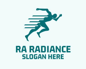 Marathon Sprint Run logo design