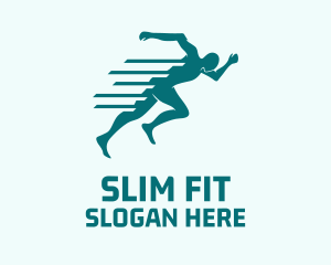 Fitness Sprint Run logo design