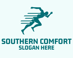 Marathon Sprint Run logo design