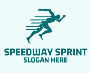 Fitness Sprint Run logo design