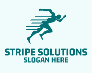 Marathon Sprint Run logo design