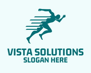 Fitness Sprint Run logo design