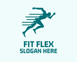 Fitness - Fitness Sprint Run logo design