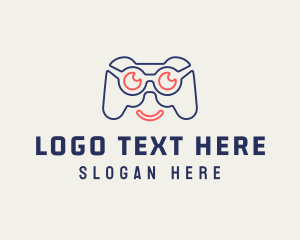 Technology - Happy Gamer Controller logo design