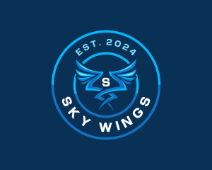 Caduceus Wings Doctor logo design