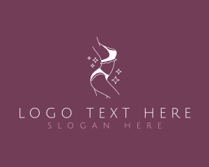 Night Club - Woman Sexy Lingerie logo design