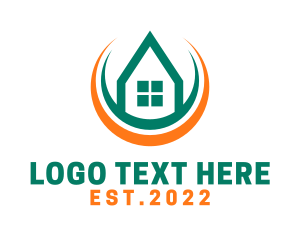 Structure - Residential House Realty logo design
