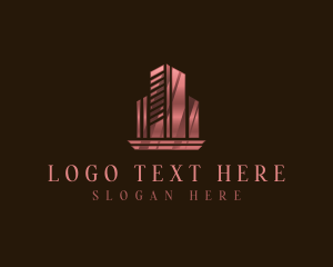 Lease - Building Real Estate logo design