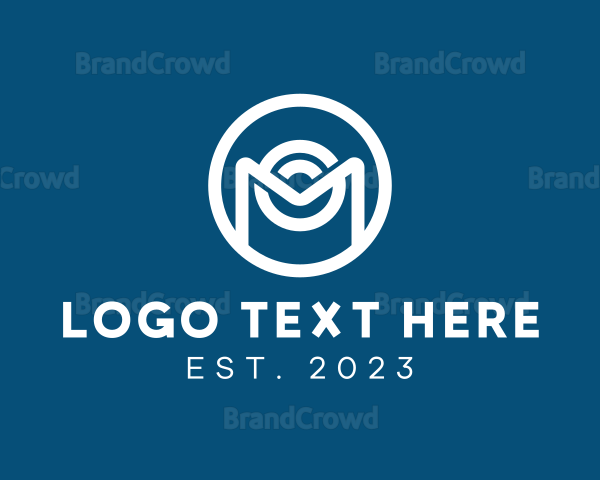 Modern Creative Business Letter OM Logo