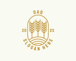 Bread - Agriculture Wheat Field logo design