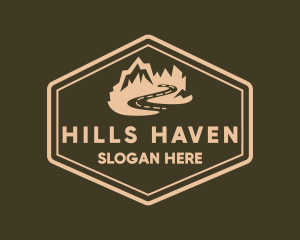 Mountain Road Travel logo design