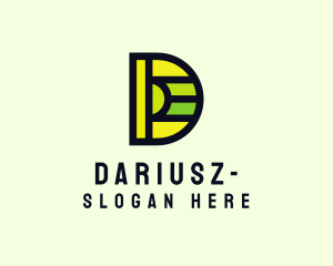 Letter D Advertising Company logo design