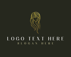 Grooming - Beauty Woman Hair logo design