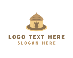 Travel Agency - Tribute Hut House logo design