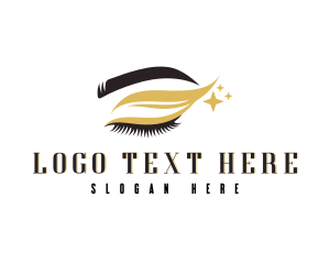 Esthetician - Eye Eyeshadow Stylist logo design