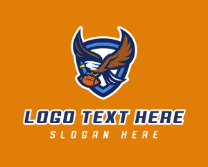 Tournament - Eagle Football Sport Team logo design