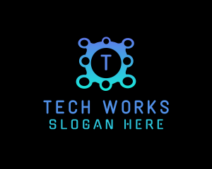 Programming Tech Application logo design