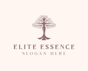 Beauty - Beauty Woman Tree logo design