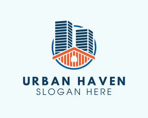 Urban Property House logo design