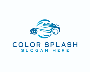 Car Wash Automotive logo design