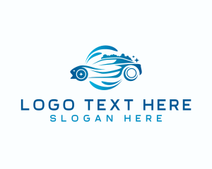 Bubble - Car Wash Automotive logo design