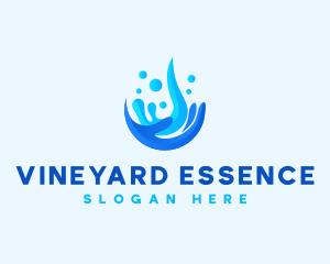 Hand Wash Protection logo design