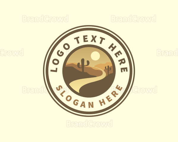 Western Desert Cactus Logo