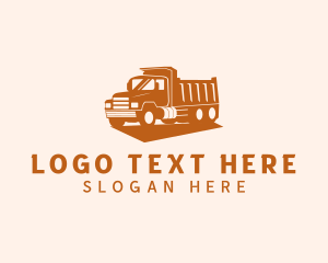 Delivery - Logistics Transport Truck logo design