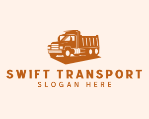 Logistics Transport Truck logo design