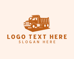 Trucker - Logistics Transport Truck logo design