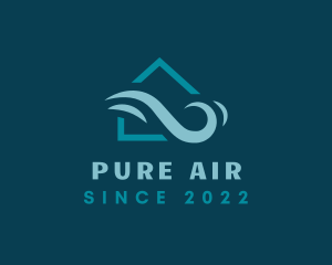 Air Cooling Ventilation logo design