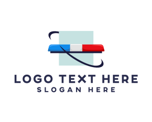 Emergency - Emergency Signal Light Siren logo design