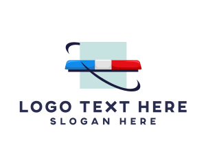 Signal - Emergency Signal Light Siren logo design