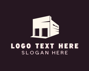 Store Room - Warehouse Structure Room logo design