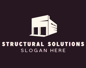 Warehouse Structure Room logo design