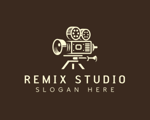 Movie Film Studio logo design