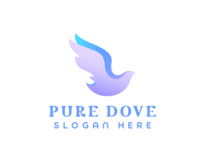 Dove - Wellness  Dove Bird logo design